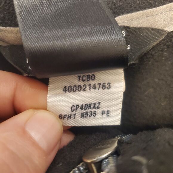 The North Face Teddy Fleece Jacket Mens Size XL Black Full Zip Outdoor Hiking - Picture 8 of 8